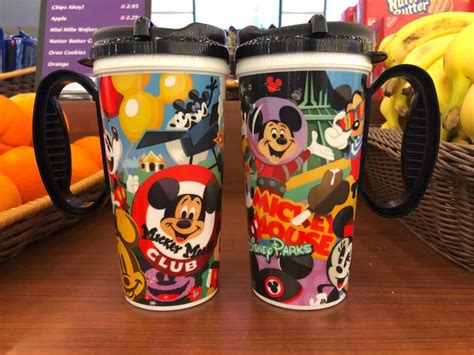 PHOTOS New Refillable Mugs Featuring Mickey Through The Years