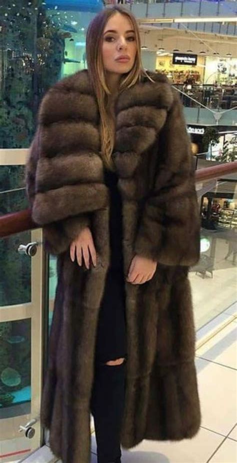 Valentina Romée Girls Fur Coat Fur Fashion Chinchilla Fur Coat