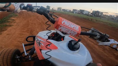 Tt Practice Gopro Hero Atv Flat Track Racing Youtube