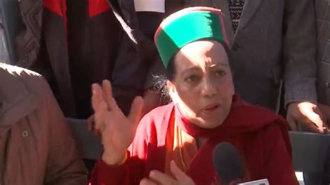 Pratibha Singh's strong remark as Congress' Himachal CM headache intensifies cm face virdhadra ...