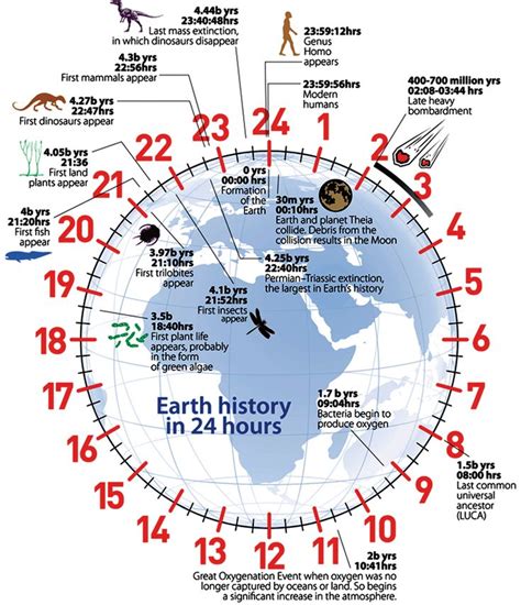 Geological Clock 1033×1200 Earth Science Geologic Time Scale