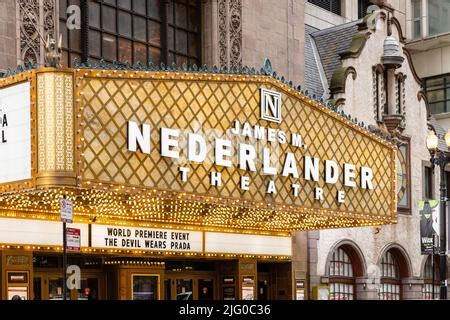 James M. Nederlander Theater is located in the Loop area of Chicago ...