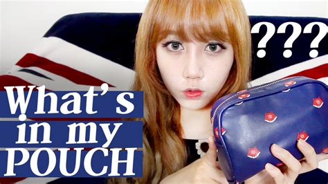 Eng 파우치 안에 뭐가 있게 왓츠인마이파우치 Whats In My Pouch Hanbyul Youtube