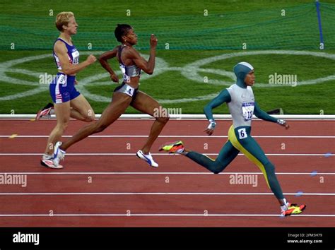 ATHLETICS WOMANS 400m FINAL CATHY FREEMAN WINS FROM LORRAIN GRAHAM (JAM ...