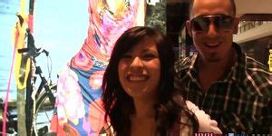 Small Latina Gets Facial Tnaflix