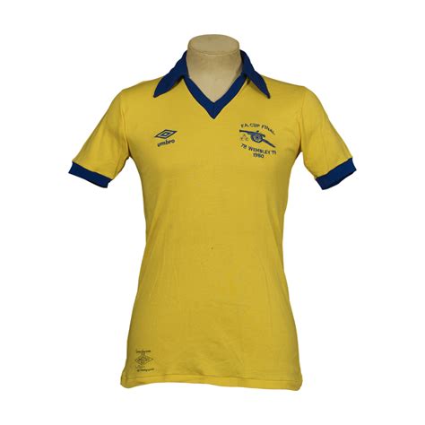 Sammy Nelson - FA Cup Final - 1980 - Arsenal Matchworn Shirts