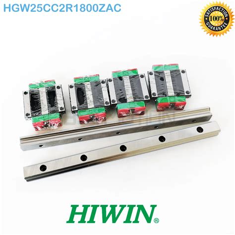 Home Improvement Hardware HGR25 HIWIN Linear Rail 4pcs HGH25CA 100 New