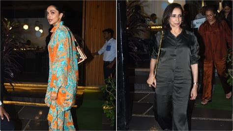 Deepika Padukone Enjoys Dinner Date With Mom Ujjala Fans Gush Over Her