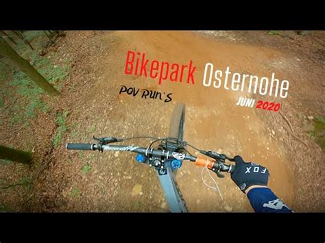 Bikepark Osternohe POV Run S Juni 2020 Leon Stemmler YouTube