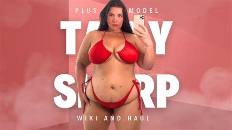 Tally Sharp British Plus Size Model Fashion Model Influencer