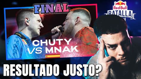 Mnak Reacciona A Su Batalla Contra Chuty En La Final Nacional De Red