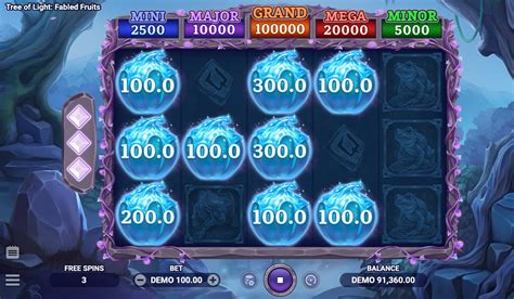 Play With Magic In Tree Of Light Fabled Fruits Slot