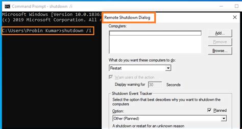 How To Remotely Shut Down A Pc Using Windows Command Prompt