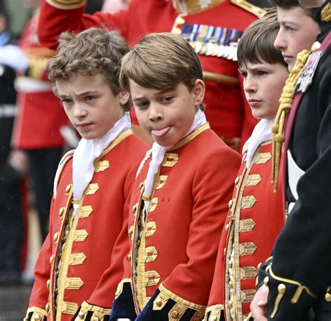 En Images Couronnement De Charles Iii George Charlotte Et Louis