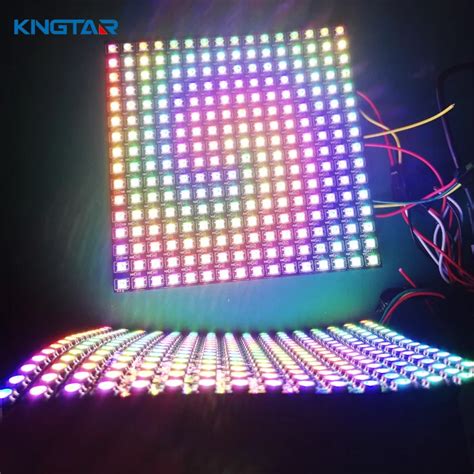 16x16 Ws2812 Rgbw Rgb Led Matrix Flexible Dot Matrix Display Buy