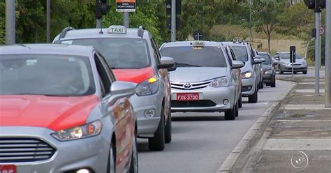 G Taxistas Fazem Protesto E Pedem Fiscaliza O Do Uber Em Sorocaba