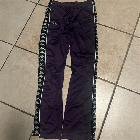 Purple Kappa Pants Really Nice With A Flare At The Depop