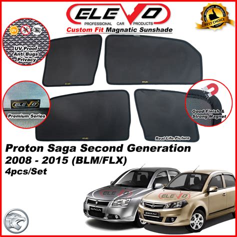 ELEVO Proton Saga FLX BLM Magnetic Custom Fit Sunshade Magnet Shade Sun