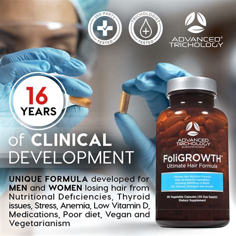 Buy FoliGROWTH Hair Growth Supplement For Thicker Fuller Hair