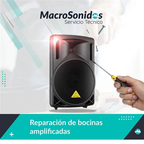 Reparaci N De Bocinas Amplificadas Macrosonidos