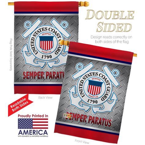 Breeze Decor Semper Paratus US Coast Guard Americana Military