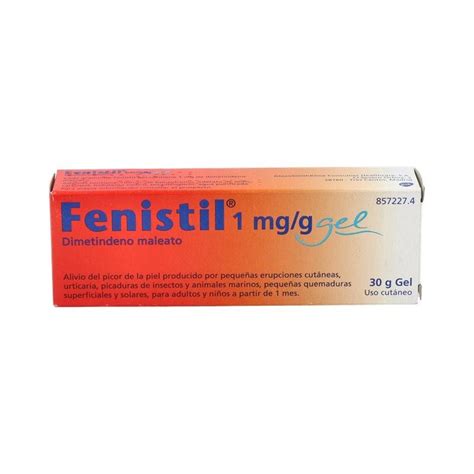 Comprar Fenistil Mg G Gel Topico G Parafarmacia Online