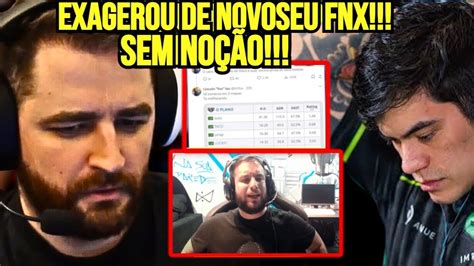 Fallen Fala Que O Fnx Passou Do Limite Na Treta Kng Youtube