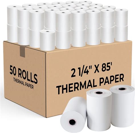 Amazon X Thermal Paper Rolls Pack For Square