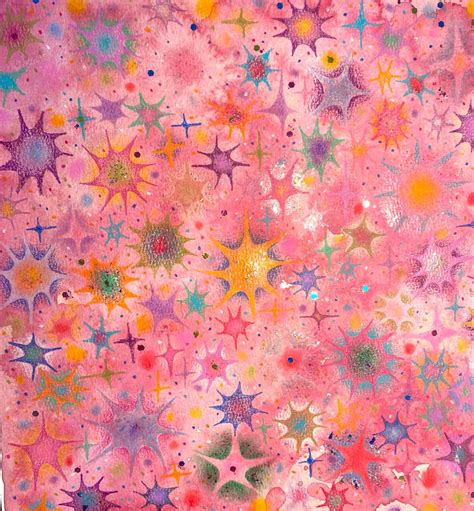 Strawberry Mango Stars Art Wallpaper Art Inspiration Cool Art