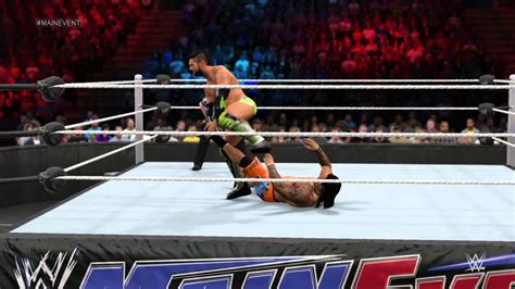 Wwe 2k15 Jimmy Uso Vs Justin Gabriel Hd Youtube