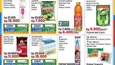 Katalog Promo Kjsm Indomaret November Pasti Cashback Sepekan