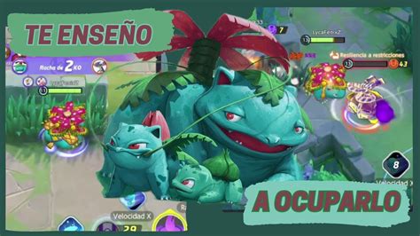 No Sabes C Mo Jugar A Venusaur Especial En Pok Mon Unite Partida