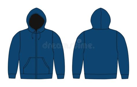 Navy Hoodie Template Stock Illustrations 44 Navy Hoodie Template Stock Illustrations Vectors