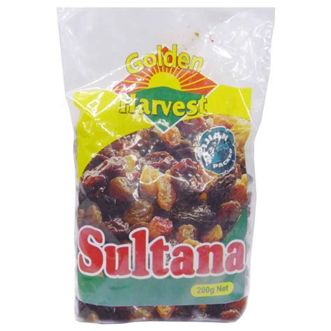 Golden Harvest Sultana 200g Rb Patel Group