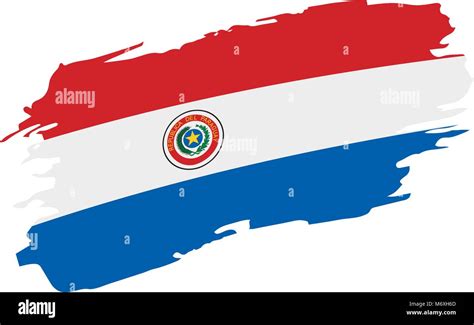 Bandera De Paraguay Para Colorear