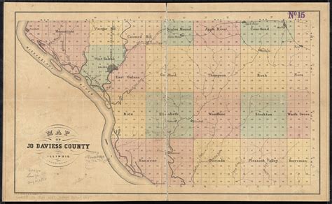 Map Of Jo Daviess County Illinois Zoom Into This Map At M Flickr