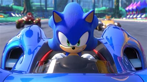 TEAM SONIC RACING Gameplay 02 PS4 SLIM Le hérisson bleu prend la