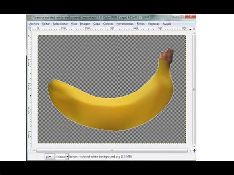 Cómo quitar fondo imagen con Gimp en 1 minuto YouTube