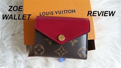 Louis Vuitton Zoe Wallet Review Youtube