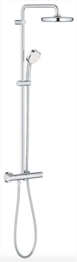 Grohe Tempesta Cosmopolitan System 210 Thermostatic Shower Column