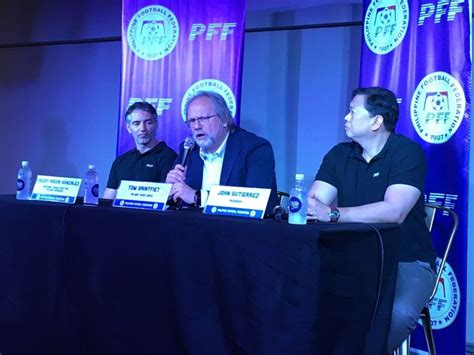 Philippine Men S Football Team Drops Azkals Tag Names New Coach