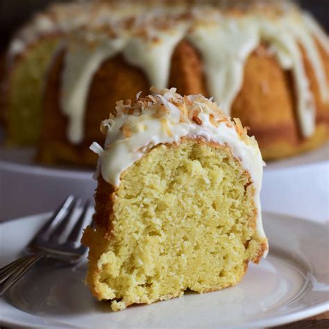 Coconut Coconut Milk Cake Recipe