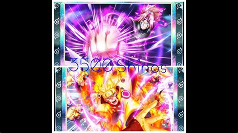 NxB NV 3rd Anniversary Summon 3500 Shinos WAR NARUTO AND SAKURA