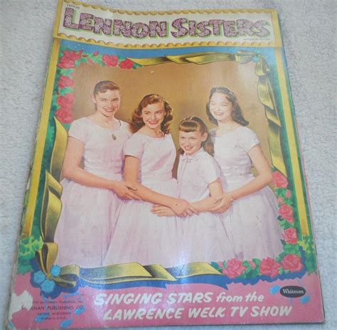 The Lennon Sisters Tri Fold Paper Doll Book Whitman 1957 Cut 1828146907