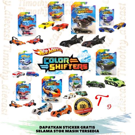 Jual Hot Wheels Color Shifter Berubah Warna Bebas Pilih Varian Promo