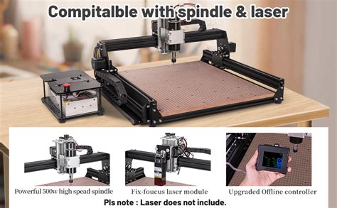 CNC Router Machine 4540 CNC Machine With 500W Spindle 3 Axis Desktop