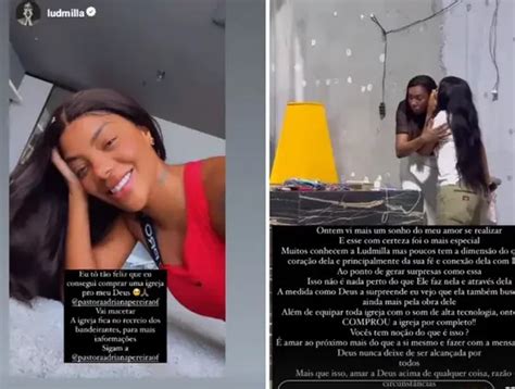 Ludmilla Compra Igreja Evang Lica No Rio De Janeiro Eu Estou Muito Feliz