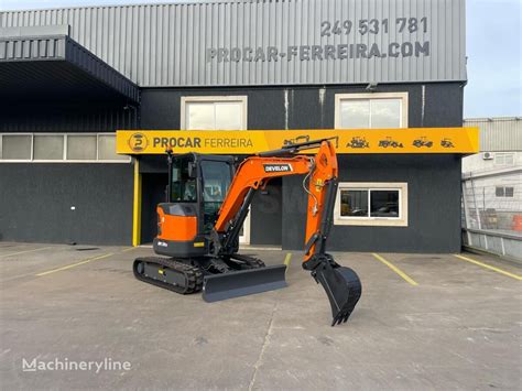 Doosan Dx35z 7 Mini Excavator For Sale Portugal Fatima Gl39672