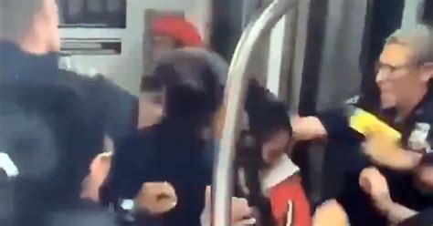 Video Shows Nypd Use Stun Gun On Black Man In Subway Police Allege He