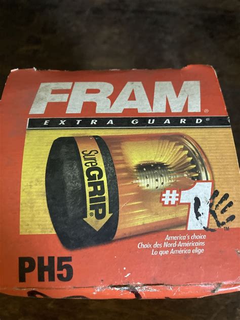 Fram Ph5 Cross Reference Oil Filters Oilfilter